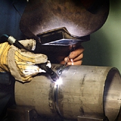TIG welding photo